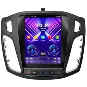 Autoradio compatibel met Ford Focus 3 Mk 3 2011 2012-2019 Multimedia Videospeler 2Din Carplay(A2 2G 32G MF)