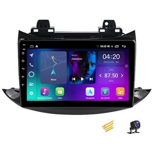 ZARAPLUS 2 DIN Bluetooth Autoradio 9 Inch Touchscreen Android 14 Voor Chevy Trax 2013~2020 Car Stereo Met AHD Achteruitrijcamera/GPS Navigatie/Stuurwielbediening/Multimediaspeler,NF1