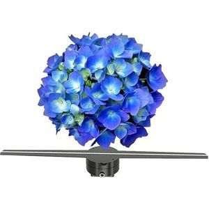 3D Hologram Fan Hoge Resolutie 42cm Splicing Wifi Holografische Projector 2 Blades Reclamemachine for Zakelijke Winkel Festivalreclamedisplay