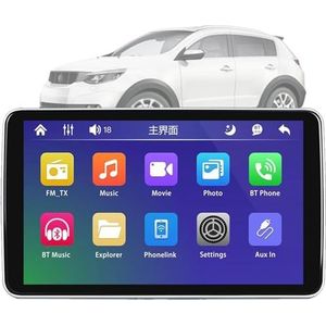 10,1 Inch IPS-videospelers, Ondersteuning Voor Meerdere Verbindingsmethoden, Tv In De Hoofdsteun Van De Auto, Schermweergave Op De Achterbank Van De Auto, Entertainment Op De Achterbank