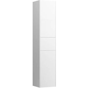 Laufen onderkast hoog, 2 deuren, rechts draaiend, 1 lade, 350x335x1650mm, H402722110, Kleur: