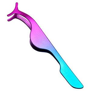 EIAKE Valse wimpers applicator tool wimperverlenging pincet remover clip pincet tang tang (tweekleurige kleur)