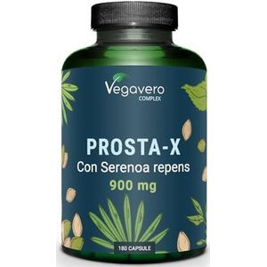 Vegavero - Prosta-X - Prostaat Supplement - 900 mg - 180 Capsules - Saw Palmetto