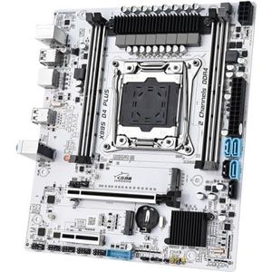 Msank X99S D4 PLUS Computermoederbord 4XDDR4 LGA2011-3 USB3.0/2.0 SATA 3.0/2.0 Ondersteunt M.2 NVME/NGFF Gigabit Netwerkkaart Duurzaam
