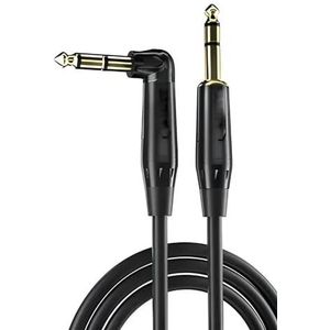 Jack 6,35 mm naar 6,35 mm stereo audio gebalanceerde kabel 1/4"" recht naar haaks Gitaar Instrument Audio Connector (Color : 3, Size : 10m)