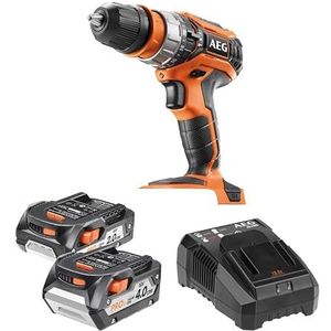 AEG - PRO BSB18C2X-402C - Klopboormachine - 18V - 2 Accu's 4,0 Ah - 1 Oplader