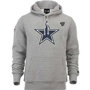 New Era NFL Dallas Cowboys Hoody American Football Pullover grau Kapuze Team Logo mit CapSpin Pin - XL