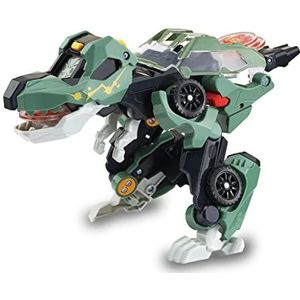 VTech Switch and Go Dinos Launcher-T-Rex – dino-autotransformator – 2-in-1 speelgoed met geluids- en lichteffecten – met afschietvoorziening – voor kinderen van 3 tot 8 jaar