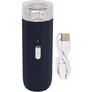 Elektrische Tondeuse voor Heren, Draagbare Baardtondeuse Verzorging voor op Reis (Koningsblauw)