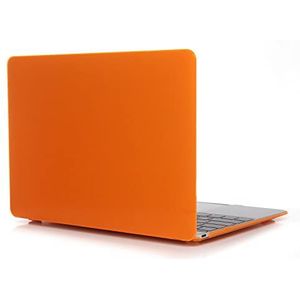 Tabletzakken hoesje Transparante laptophoes compatibel met MacBook 12 inch A1534, klik op slanke harde hoes, volledige beschermhoes Tablet Pc Zaak (Color : Yellow)
