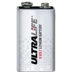 Lithium batterij Ultralife type U9VL-J 9V-blok, 9V, lithium, 9V