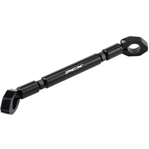 Motor Accessoires Balance Bar Stuur Lat Hevels Telefoon Houder Voor PCX 125 150 160 PCX125 PCX150 PCX160 (Color : Black)