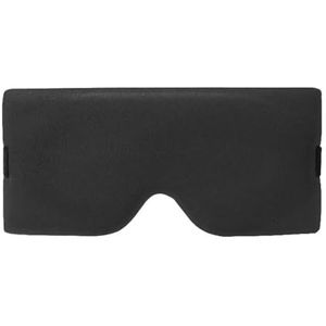 3D slaapmasker, blokkeert licht, slaapmasker voor ogen, zacht slaapmiddel, oogmasker voor reizen, oogmasker voor nachtelijk ademend slaapmasker (zwart)
