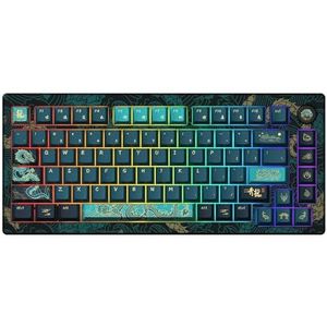 AKKO MOD 007B V3 HE ""Year of the Dragon"" Gaming Tastatur - Cream Yellow Magnetic Switches (ANSI)