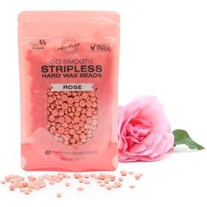 Rio Go Smooth Hard Wax Stripless Kralen Rose - Pack van 1x 100g