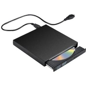 USB3.0 externe CD DVD-speler, draagbare speler en brander for desktopcomputer, notebook, laptop en pc Brede compatibiliteit