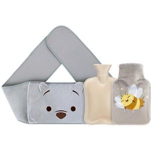 Warm Rubber Warm Water Fles Riem, Draagbare Water Zak met Zachte Taille Hoes voor Nek, Schouder, Rug en Benen