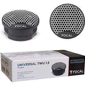 2 tweeters FOCAL TWU1.5 TWU 1.5 van 5,00 cm 50 mm 2"" diameter 15 watt rms en 100 watt max impedantie 4 ohm gevoeligheid 94 db spl, per paar