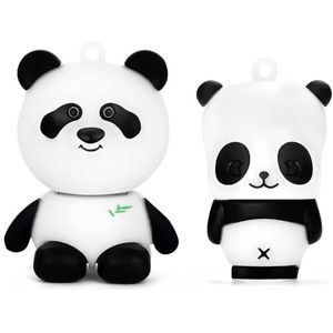 32GB Schattige USB-sticks 2 Stuks, BorlterClamp USB Geheugensticks met Schattige Panda Model, Cadeau voor Studenten en Kinderen