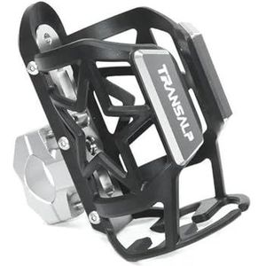 Para H XLV650 700 TRANSALP650 700 2022 2023 2024 Portavasos Para Bebidas, Botella De Agua Y Bebidas CNC Para Motocicleta(White)