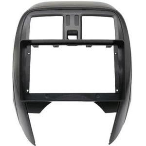 stereo radio fascia frame Voor N&issan Voor March Voor Micra K13 2013-2017 Auto Radio Speler Behuizing Paneel Frame 2 Din Head Unit Fascia Stereo Dash 9 Inch(Fascie)