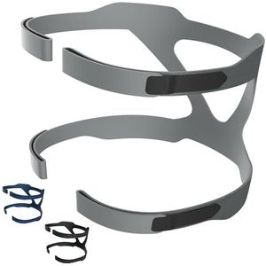 Universeel CPAP-hoofdharnas, vervanging voor Hersvin, compatibel met de meeste neus-, volgezichts- en slaapapnoe-maskers van Respironics, Resmed, Resmart ventilator