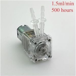 Peristaltische pomp, Peristaltische pomp Doseerpomp Waterpomp Medisch Farmaceutisch Schoonheidsapparaat Vloeistofstroom 1~1,5 ml/min(Rated Voltage 6V)