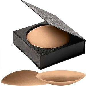 ASHOOOO 2 paar siliconen covers voor vrouwen lijm en herbruikbare covers herbruikbare pasteitjes stickers cover nippie cover nood borst stickers tepels, Koffie, Every