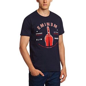 T-Shirt # M Blue Unisex # Detroit Finger