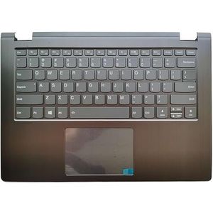 Voor Lenovo voor YOGA 530-14 530-14IKB 530-14ARR US/UK/Spaans/Latijns laptoptoetsenbord voor palmrest bovenste behuizing(Black US touchpad)