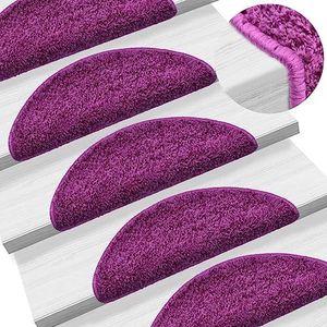 DIGBYS Trapmatten 10 stuks 56x17x3 cm Violet