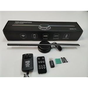 T40 Standaard Set 3D Fan Holografische Projector Wifi Led Hologram Licht Commerciële Display Afbeeldingen en Video's Speler Cover Kit(T40 standard set)