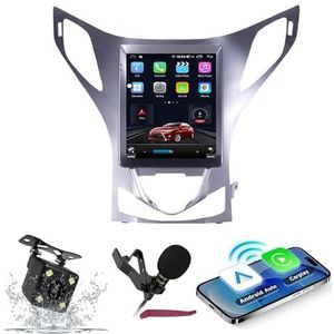 Android 15 Autoradio Navi voor H-yundai Azera(2010-2012) 9,7 ""Touchcreen DVD Multimedia Player met Draadloze Carplay Autoradio GPS Navigatie FM BT-ontvanger 5G-WiFi HIFI SWC DSP MIC,8g+256g