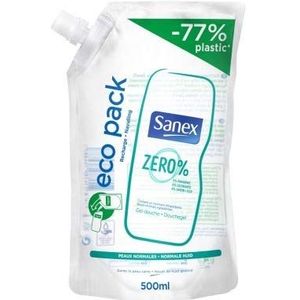 Sanex - Douchegel - Eco-navulling - 500 ml - Voor de Normale Huid