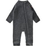 Mikk-line - Walk-overall - Antraciet Melange - 95% Merinowol - Voor Baby's en Peuters
