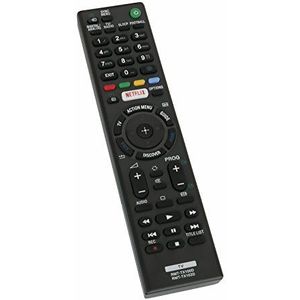 Vinabty RMT-TX100D-RMT-TX102D Vervangende TV Afstandsbediening Compatibel met Sony KD-65X8507C KD-65X8508C KD-65X8509C KD-65X9305C KD-65X8507C KD-65X8508C KD-65X8509C KD-65X9305C KD-49X8305C 8505C