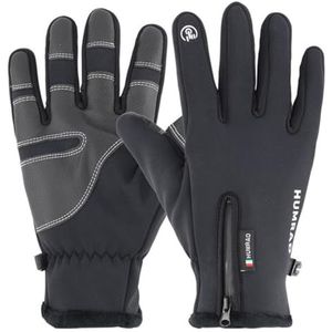 Volledige Vinger Winddicht Warme Handschoenen Unisex Mode Beschermende Wandelen Winter Screen Touch Skiën Handschoenen