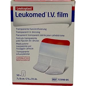 Leukomed IV Film - Infuuspleisters - Transparant - 6 x 8 cm - 50 stuks