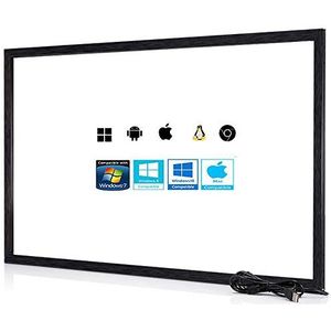 Chengying 86"" Multi-Touch 10 Punten Infrarood Touch Frame - IR Touch Panel - 86"" Infrarood Touch Overlay - USB-interface - HID Compatibel