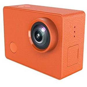 Actiecamera, 4K Sportcamera Outdoor Waterdichte Mini Diving Camera Rijden Luchtfoto Rotsklimmen(Orange)