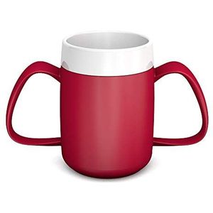 Conische ergobeker - rood - Ornamin