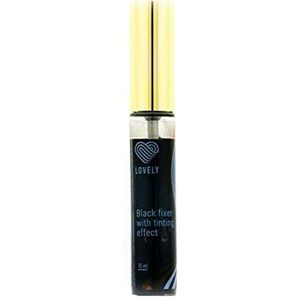 LOVELY Lash Extender Sealer ''BLACK FIXER"" 10ml, Zwart - verbetert kleur + glans, verzegelt wimpers + verlengt draagtijd, kleurt wimpers en bedekt ze met een beschermende laag
