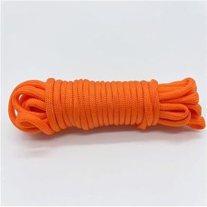 Buitentouw, klimtouw, 5 meter dia.4mm 7 standkernen parachute touw klimmen wandelen overlevingsuitrusting tentaccessoires (kleur: 3, lengte (m): 5M) (Color : Orange, Size : 5M)