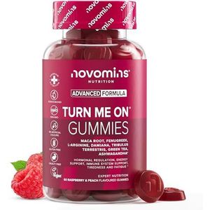 Turn Me On Gummies - Natuurlijke Libido-Booster - 60 Gummies - Vitamine B