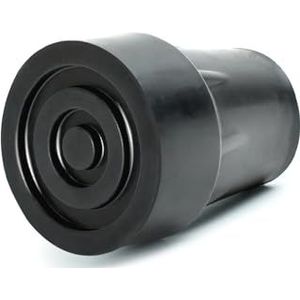 Hoogwaardige rubberen doppen (Pack 2) - Kies je maat/kleur! (18mm zwart)