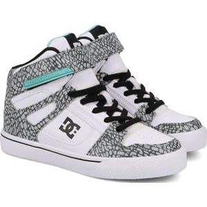 DC Shoes - Pure Hi SE - Skateschoenen - Wit Grijs Zwart