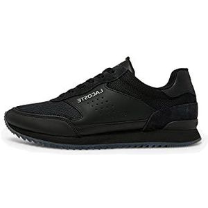 Lacoste Athleisure 41sma0113 Sneakers voor heren, zwart, 44 EU
