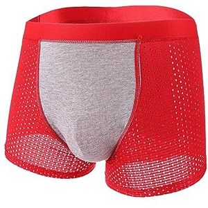 Slip van ijszijde - Ademend gewatteerd heren zijden ondergoed | Sexy elastische boxers voor heren, comfortabel herenondergoed, zijden boxers voor heren