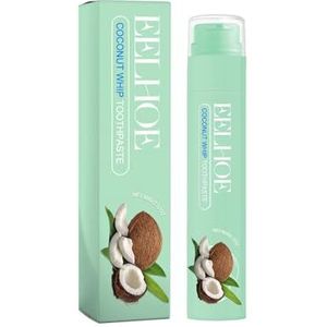 Whitening Tandpasta Met Kokossmaak - Effectieve Vlekverwijdering, Langdurig Frisse Adem, Milde Verzorging For Alle Soorten Tanden(1PCS)