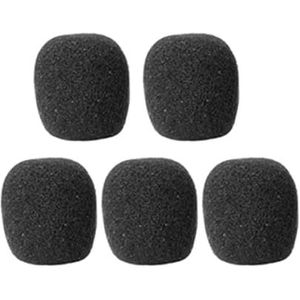 5Pcs Headset Microfoon Covers Schuim Ruisonderdrukking Headset Microfoon Spons Microfoon